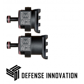 DEFENSE INNOVATION Max Power Pistelle X-68 70+ Joules Tuning Chamber and Rail Buttstock Adapter