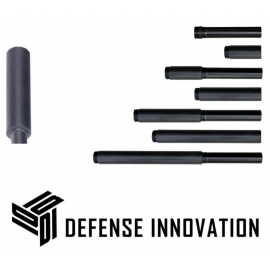 DEFENSE INNOVATION Stainless Max Power 50+ Joukes Pistelle X-68 Barrel and Suppressor Combo Kit — Reaper