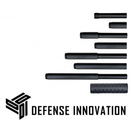 DEFENSE INNOVATION Stainless Max Power 50+ Joukes Pistelle X-68 Barrel and Suppressor Combo Kit — Special Ops