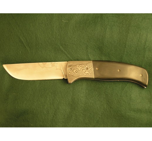 Mark Nevling Burroak liner lock folding knife