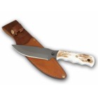 KNIVES OF ALASKA Bush camp knife, D2 steel, stag handle