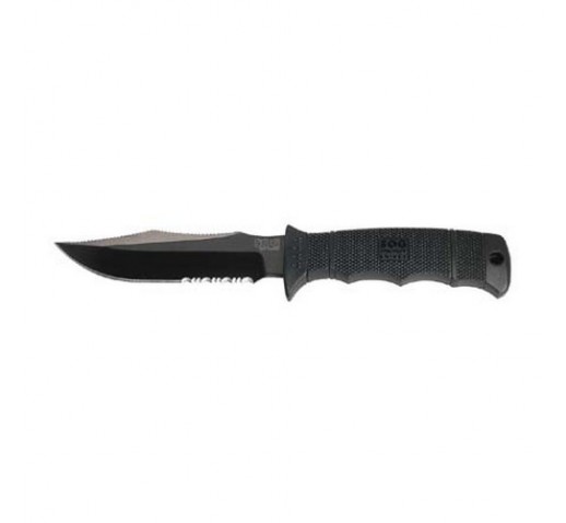 SOG KNIVES SEAL Pup Elite-NylSth-Blk TiNi,ParSerr-CP