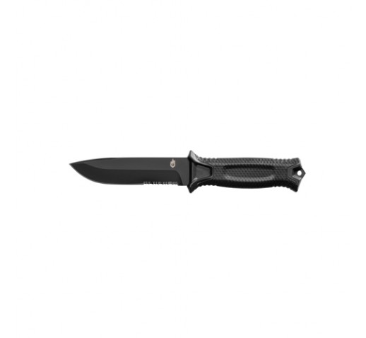 GERBER BLADES StrongArm Fixed Blade Knife, Black, Srrtd