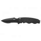 SOG KNIVES Zoom- Partially Serrated, Black TiNi