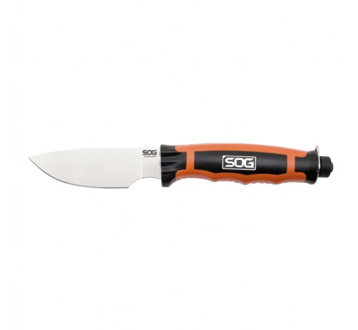 SOG SPECIALTY KNIVES & TOOLS SOG BladeLight Hunt Drop Point Straight Knife w/6 LEDs - Polished Satin